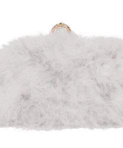 Bewaltz Furry Clutch - Gray