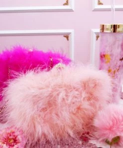 Bewaltz Sale Furry Clutch - Pink