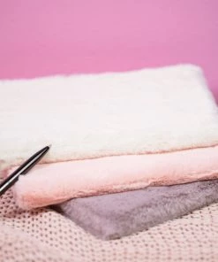 Bewaltz Furry Notebook - White Stationery