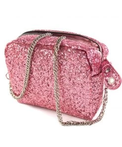 Bewaltz Glitter Crossbody Handbag - Pink Sale