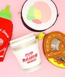 Bewaltz Cup Ramen Noodle Soup Handbag Bags
