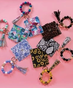 Bewaltz Beaded Bracelet Card Holder - Patterned Set - Version 2, 12pc New