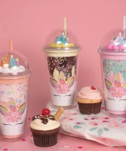 Bewaltz New Unicorn Frosting Tumbler - Cotton Candy