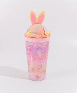 Bewaltz Sweets Rainbow Bunny Tumbler - Pink New