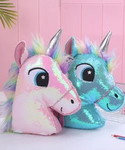 Bewaltz Sequin Unicorn Bag - Blue New