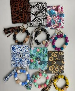 Bewaltz Beaded Bracelet Card Holder - Patterned Set - Version 2, 12pc New