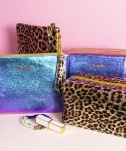 Bewaltz Leopard Print Clutch New