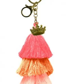 Bewaltz Lima Tassel Charm Peach Accessories