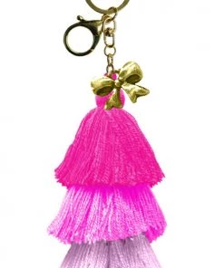 Bewaltz Accessories Lima Tassel Charm Pink