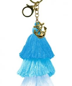 Bewaltz Lima Tassel Charm Blue Accessories