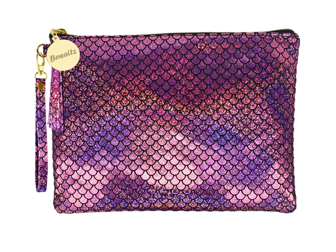 Bewaltz Mermaid Makeup Small Pouch - Pink
