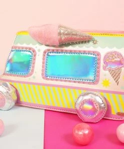 Bewaltz Let's Scream For Ice Cream Truck Handbag New