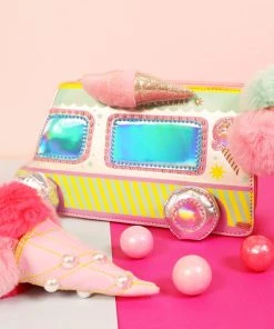 Bewaltz Let's Scream For Ice Cream Truck Handbag New