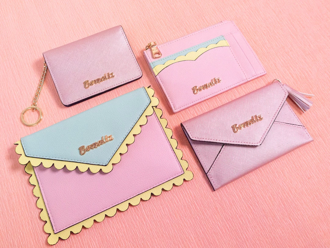 Bewaltz Ella Scallop Card Holders New