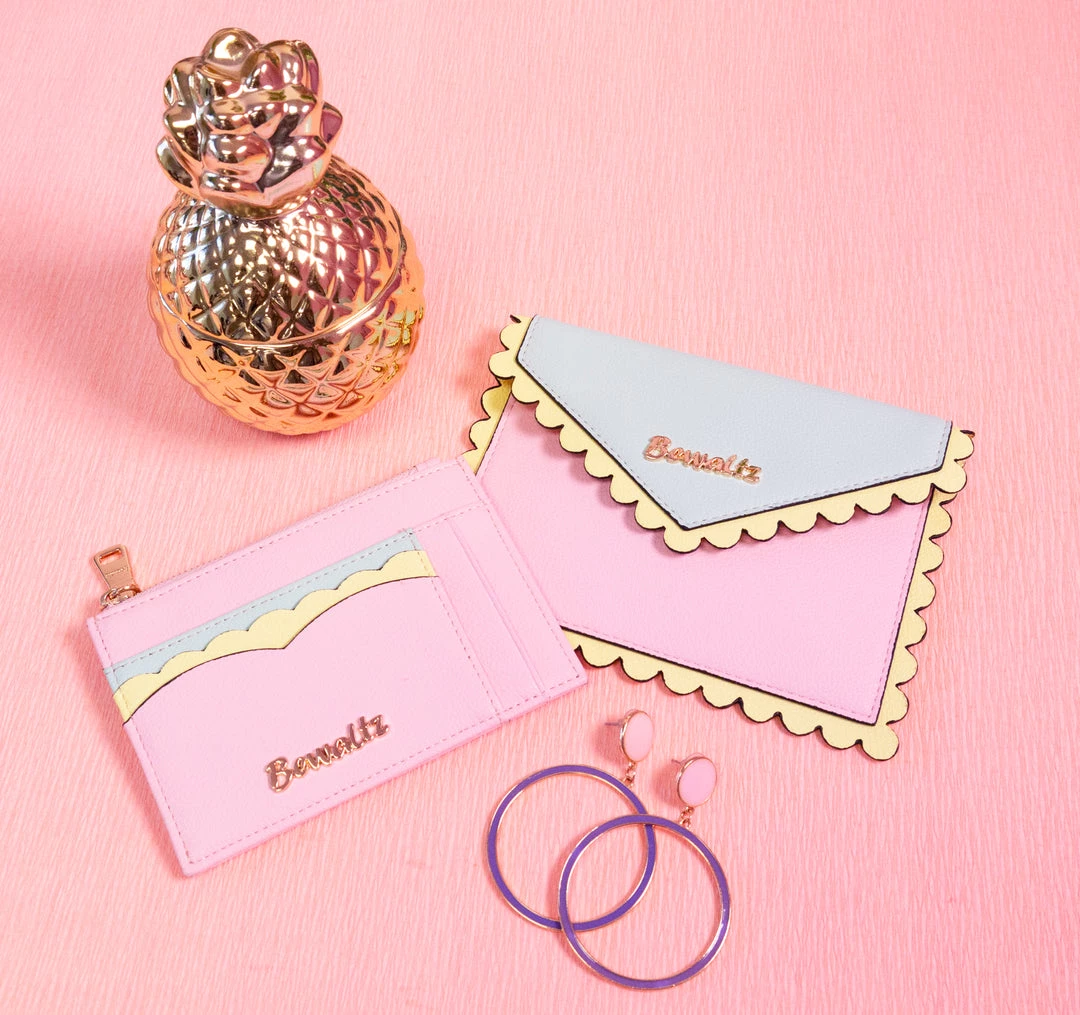 Bewaltz Ella Scallop Card Holders New