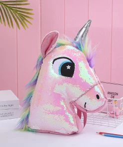 Bewaltz Sequin Unicorn Bag - Pink