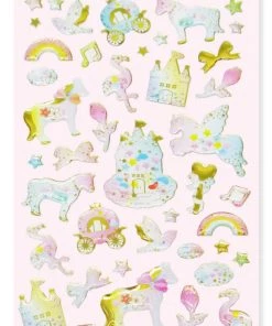 Bewaltz Stationery Pink Furry Notebook, Cat Paw Pen And Sticker Set