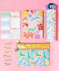 Bewaltz Tropical Florals Notepad & Pen
