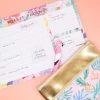 Bewaltz Tropical Florals Weekly Planner Stationery