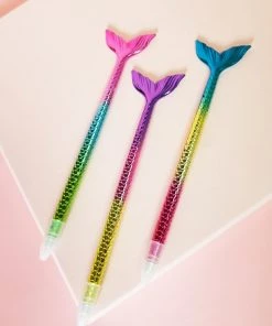 Bewaltz Stationery Gradient Mermaid Pen - 3 Pack