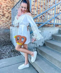 Bewaltz Buttery Soft Pretzel Handbag