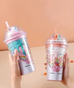 Bewaltz Unicorn Frosting Tumbler - Strawberry New