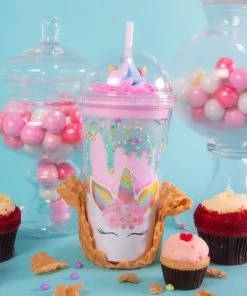 Bewaltz Unicorn Frosting Tumbler - Strawberry New